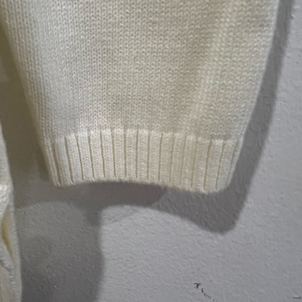TALBOTS SWEATER WITH BUTTONS ON THE SHOULDER LONG SLEEVE SIZE Mp - Picture 6 of 11